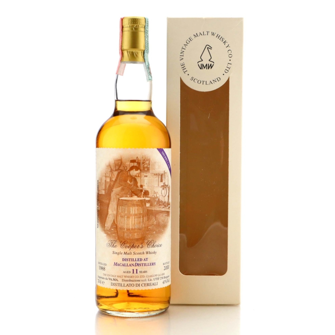 Macallan 1988 Cooper's Choice 11 Year Old