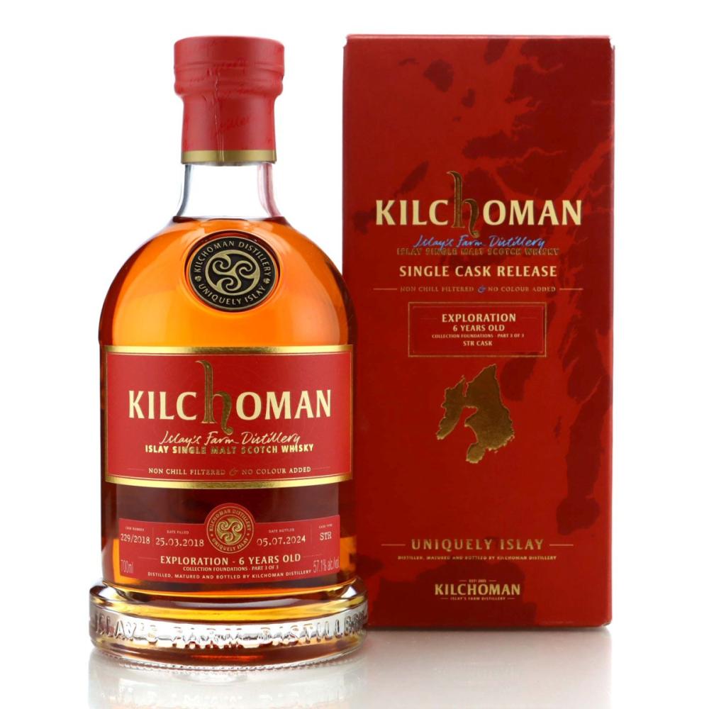 Kilchoman Exploration 2018 Single STR Cask 6 Year Old #229 / LMDW