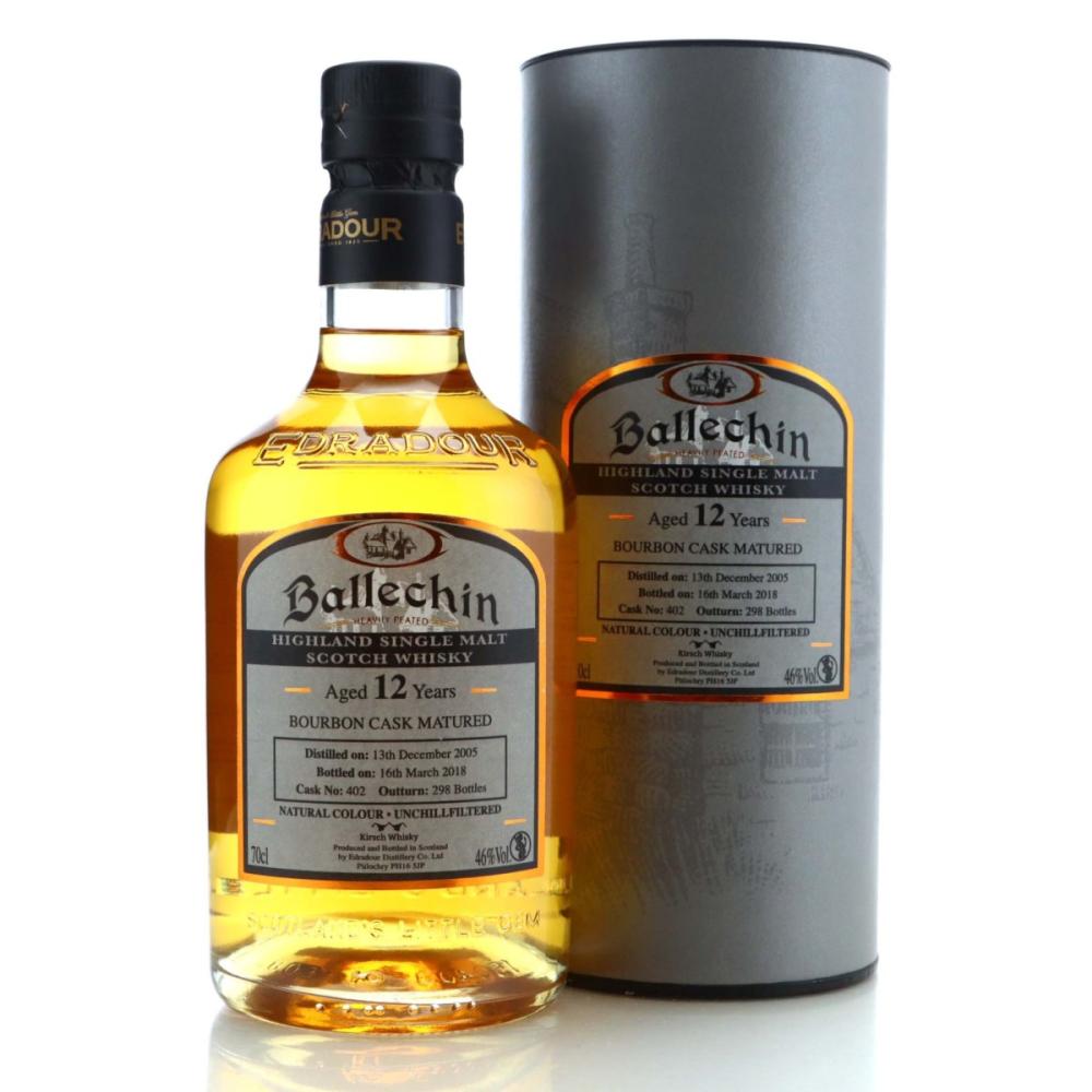 Ballechin 2005 Bourbon Cask 12 Year Old