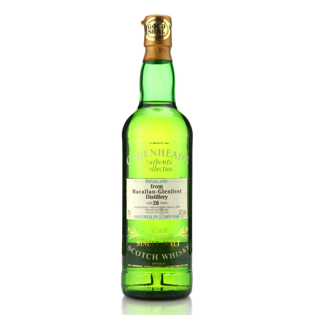 Image for Macallan 1969 Cadenhead's 26 Year Old