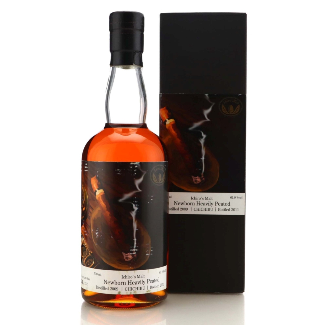 Chichibu 2009 Ichiro's Malt Single Cask #461 / Newborn Heavily Peated