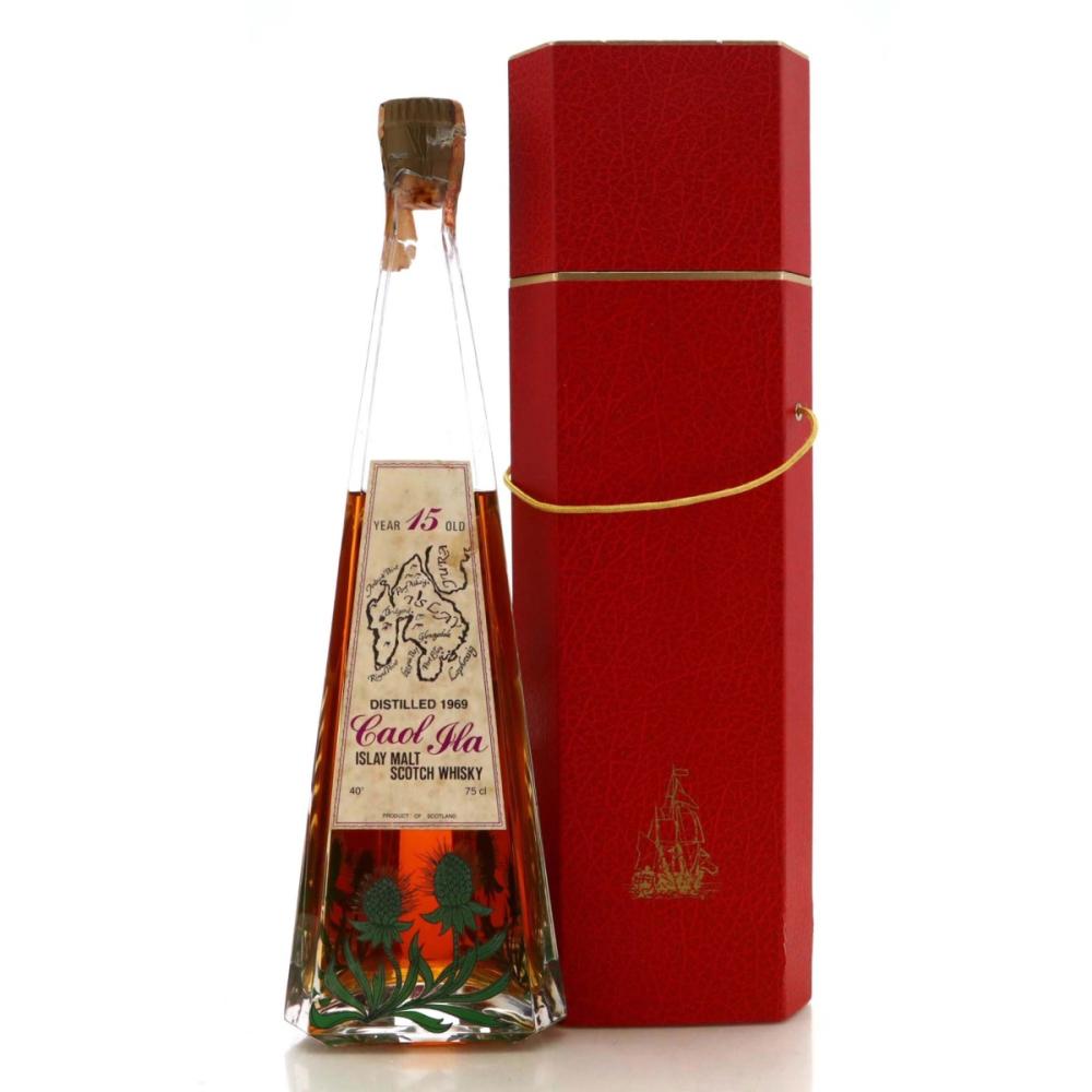 Caol Ila 1969 Gordon and MacPhail 15 Year Old Decanter / Co. Pinerolo Import