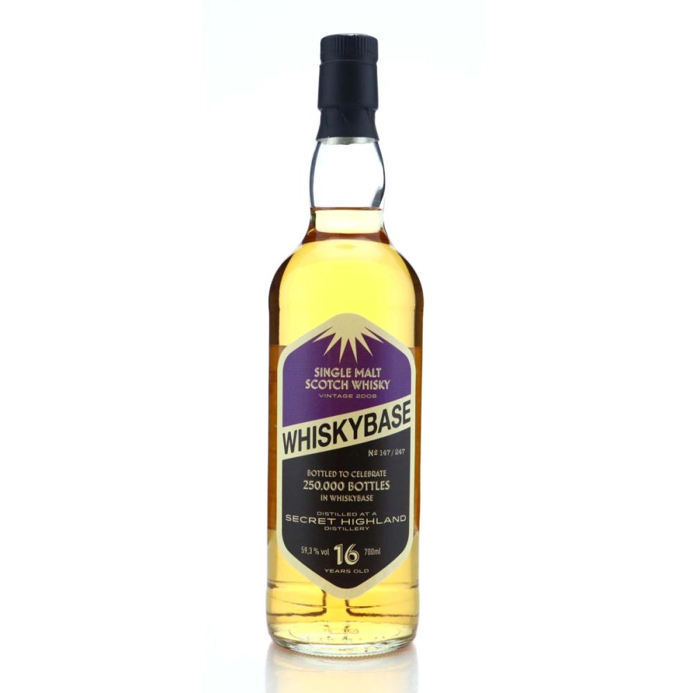 Highland Distillery Single Malt 2008 Whiskybase 16 Year Old / 250,000 Bottles