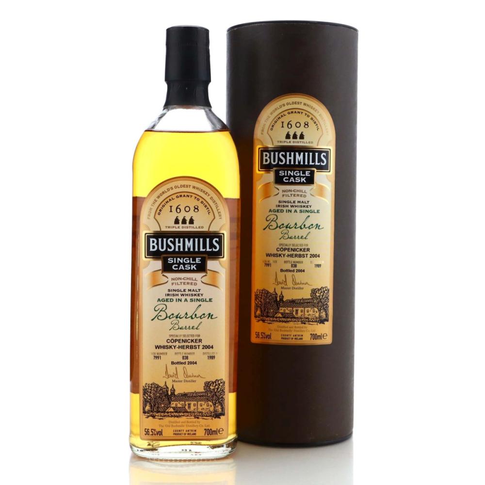 Bushmills 1989 Single Bourbon Cask / Cöpenicker Whisky-Herbst