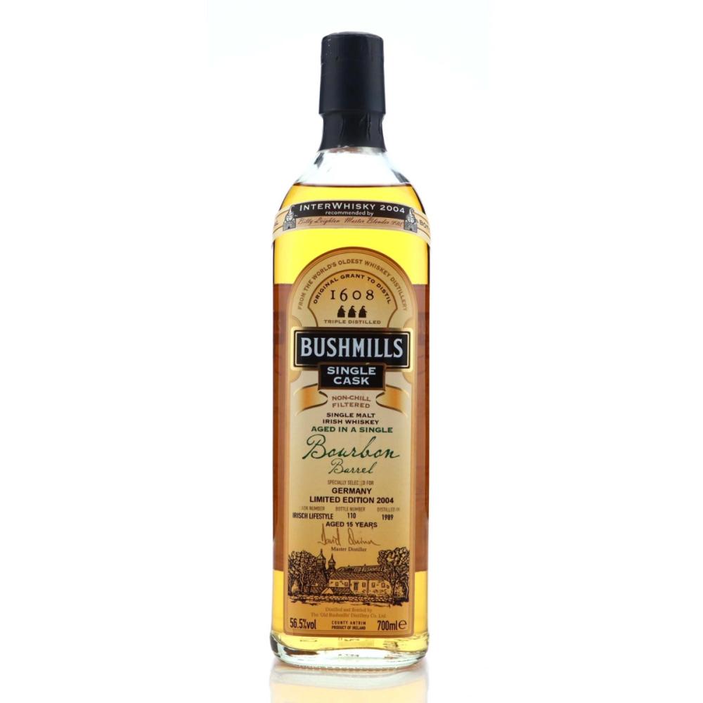 Bushmills 1989 Single Bourbon Cask 15 Year Old / Germany Limited Edition 2004