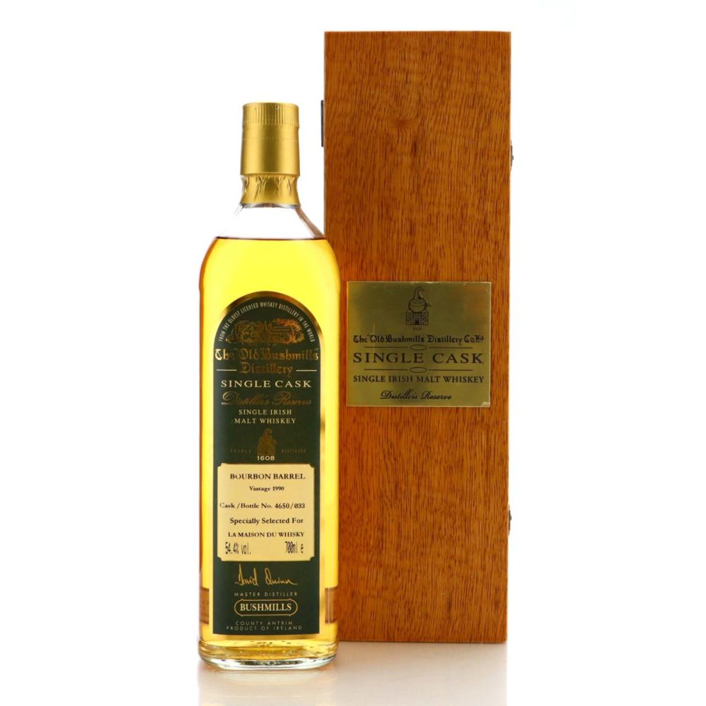 Bushmills 1990 Distiller's Reserve Single Bourbon Barrel #4650 / LMDW