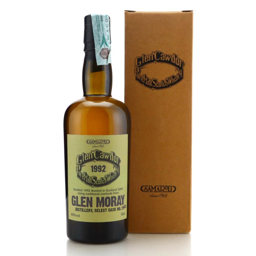 Glen Moray 1992 Samaroli Single Cask #5662 / Glen Cawdor 50cl