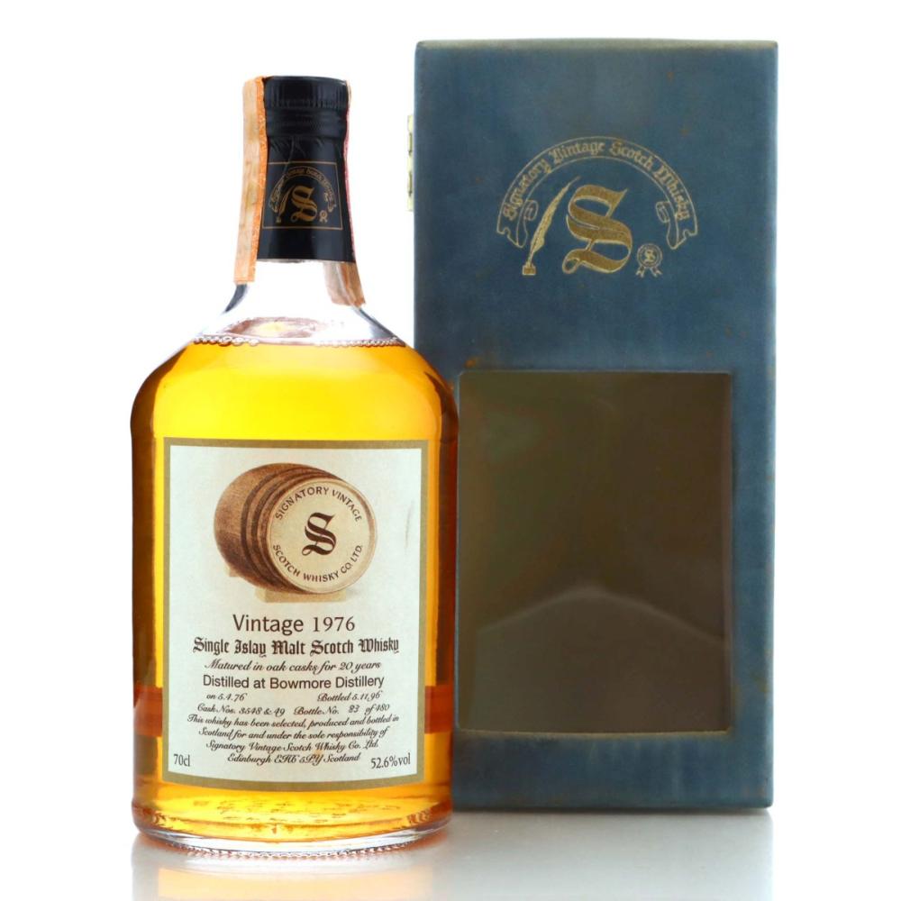 Bowmore 1976 Signatory Vintage 20 Year Old