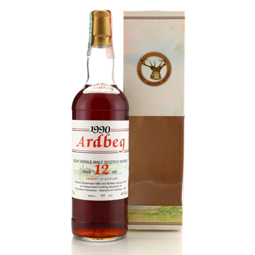 Ardbeg 1990 High Spirits 12 Year Old / Signed by Nadi Fiori