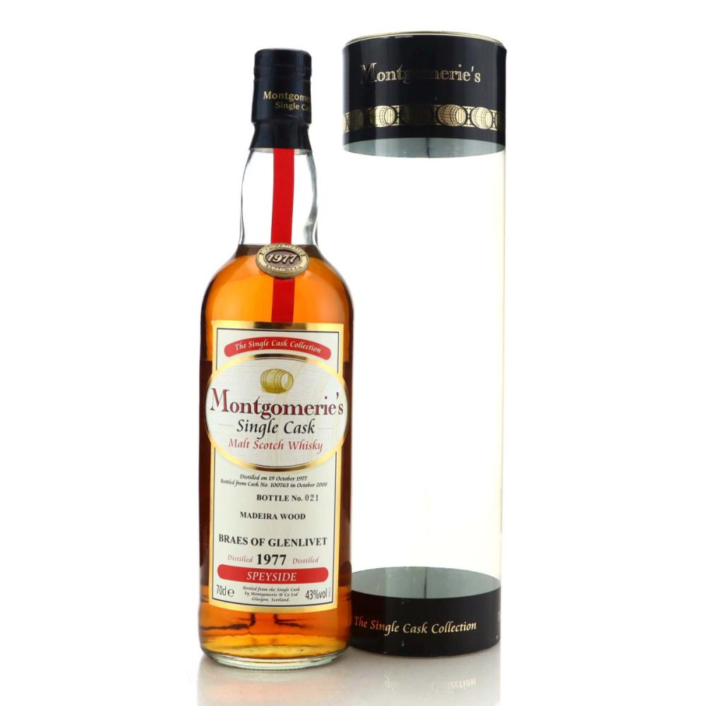 Braes of Glenlivet 1977 Montgomerie's
