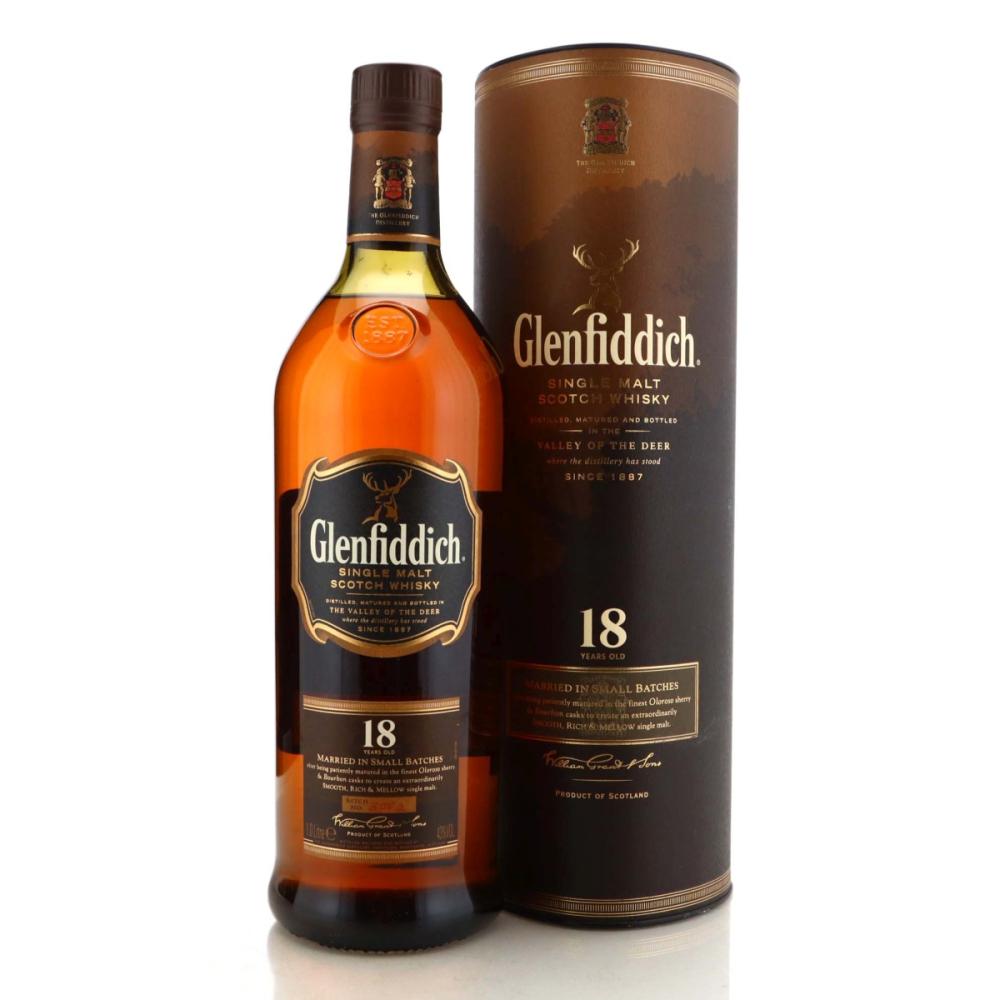 Glenfiddich 18 Year Old 1 Litre pre-2014