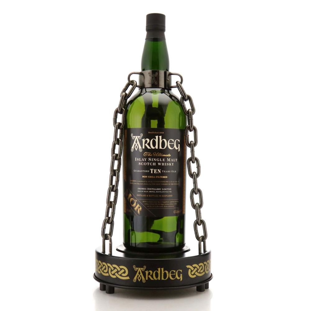 Ardbeg Mor 10 Year Old 4.5 Litre 2nd Edition / includes Chain Bottle Glorifier
