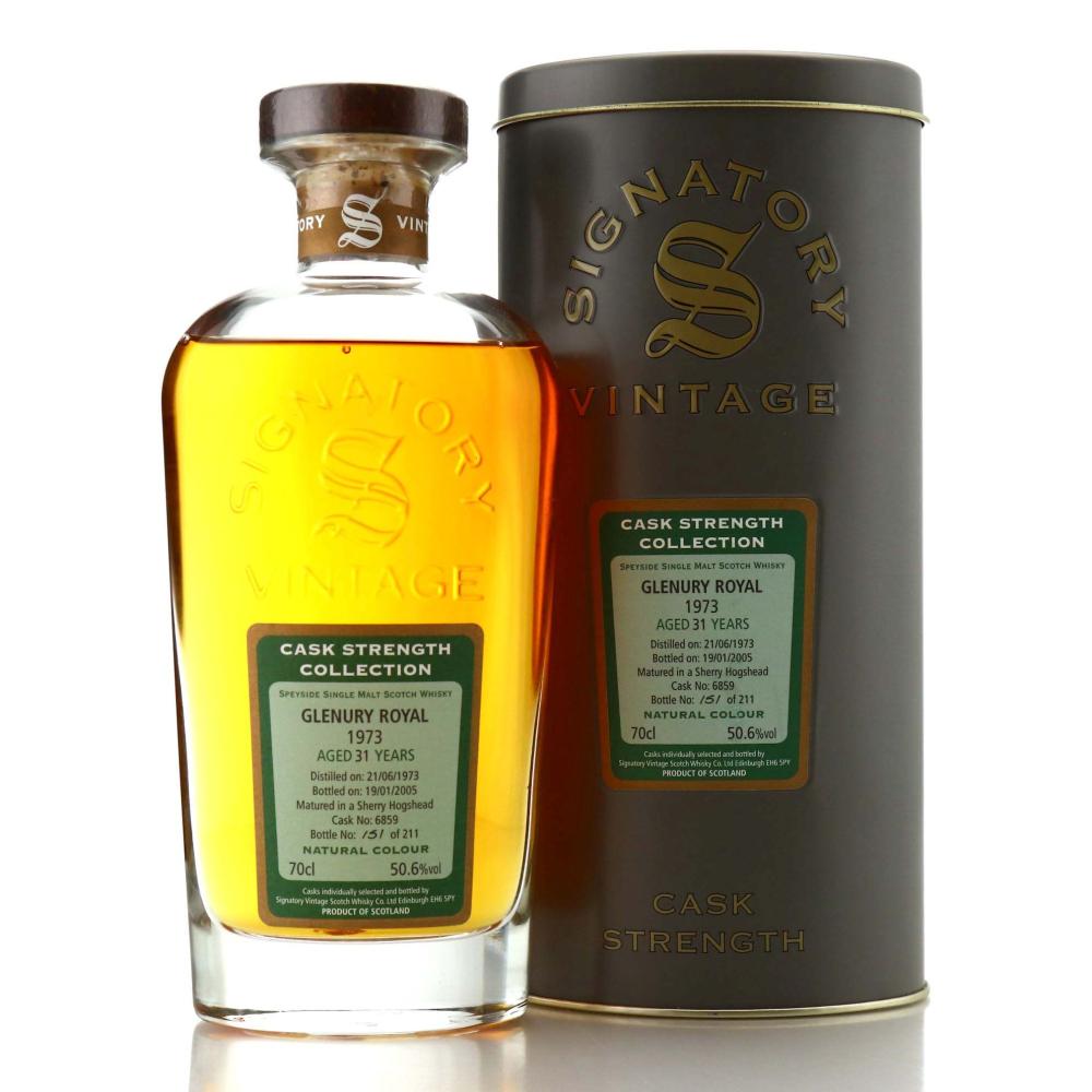 Glenury Royal 1973 Signatory Vintage 31 Year Old