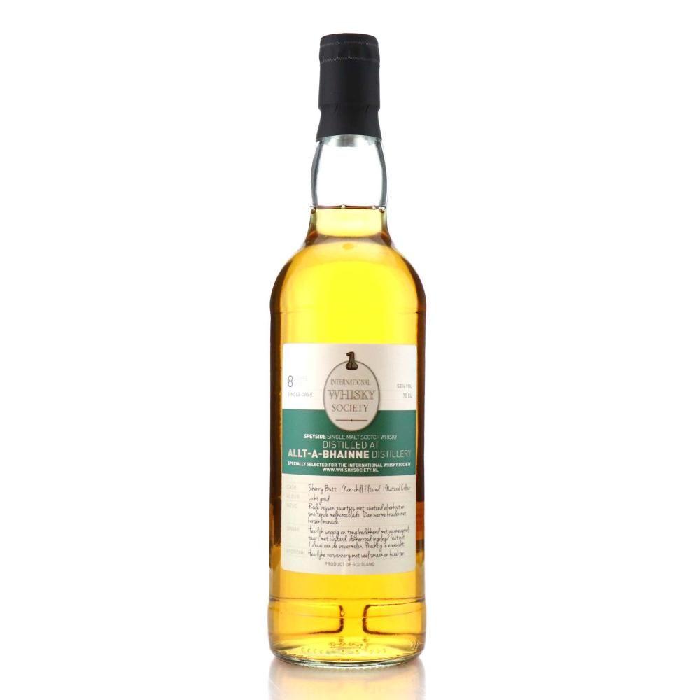 Allt-A-Bhainne Private Cask 8 Year Old / International Whisky Society