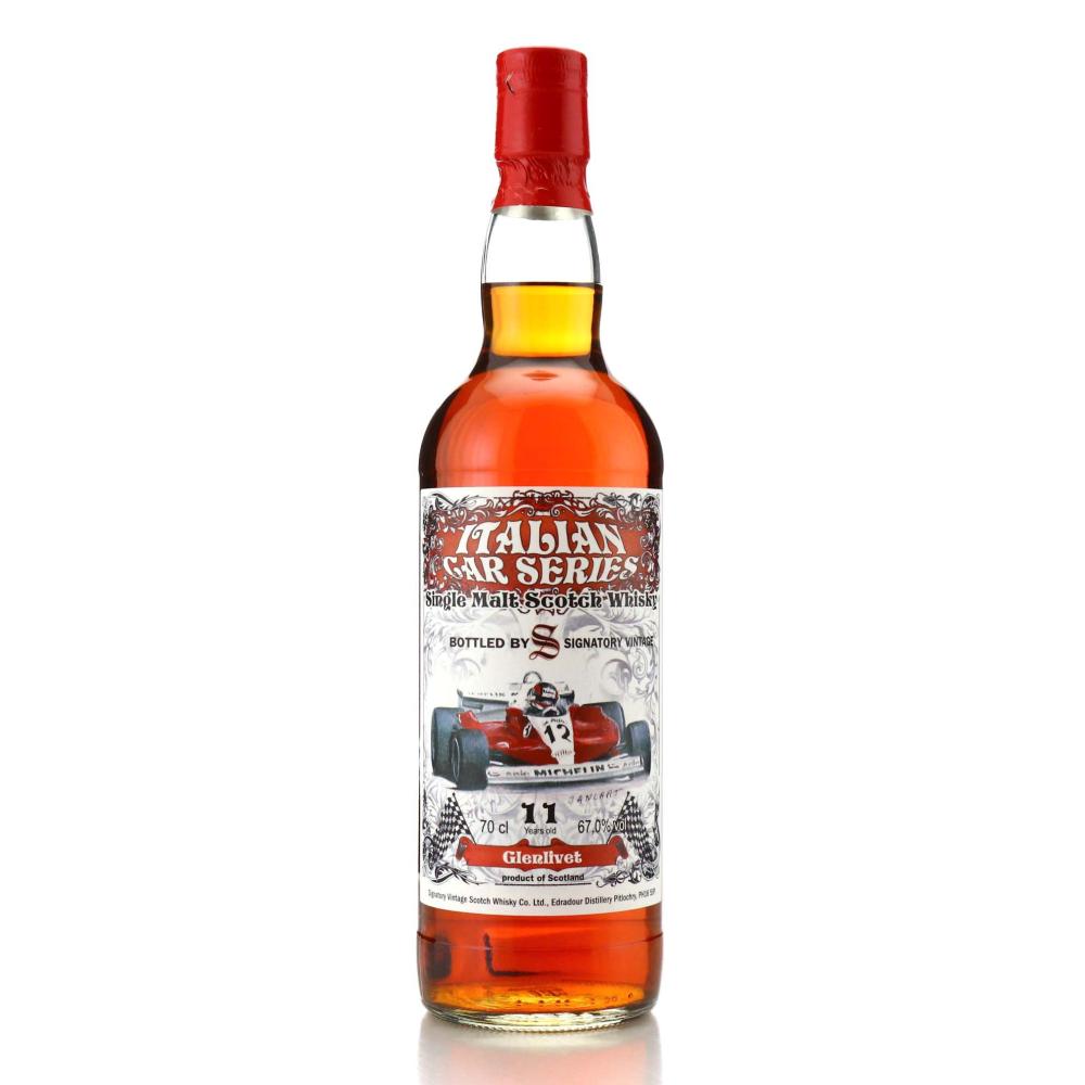 Glenlivet 2007 Signatory Vintage Single Cask 11 Year Old #900201 / Italian Car Series