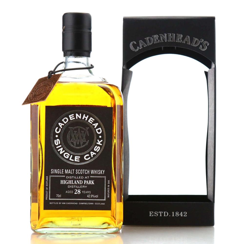 Highland Park Cadenhead's 28 Year Old / 2018 Whisky-Live Belgium