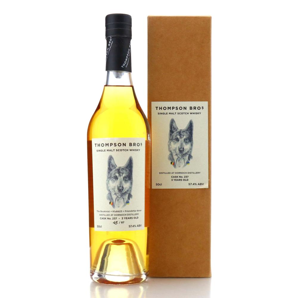 Dornoch 2020 Single Bourbon Octave 3 Year Old #237 50cl / The Bookinist + Klubb23 = Friendship 4ever