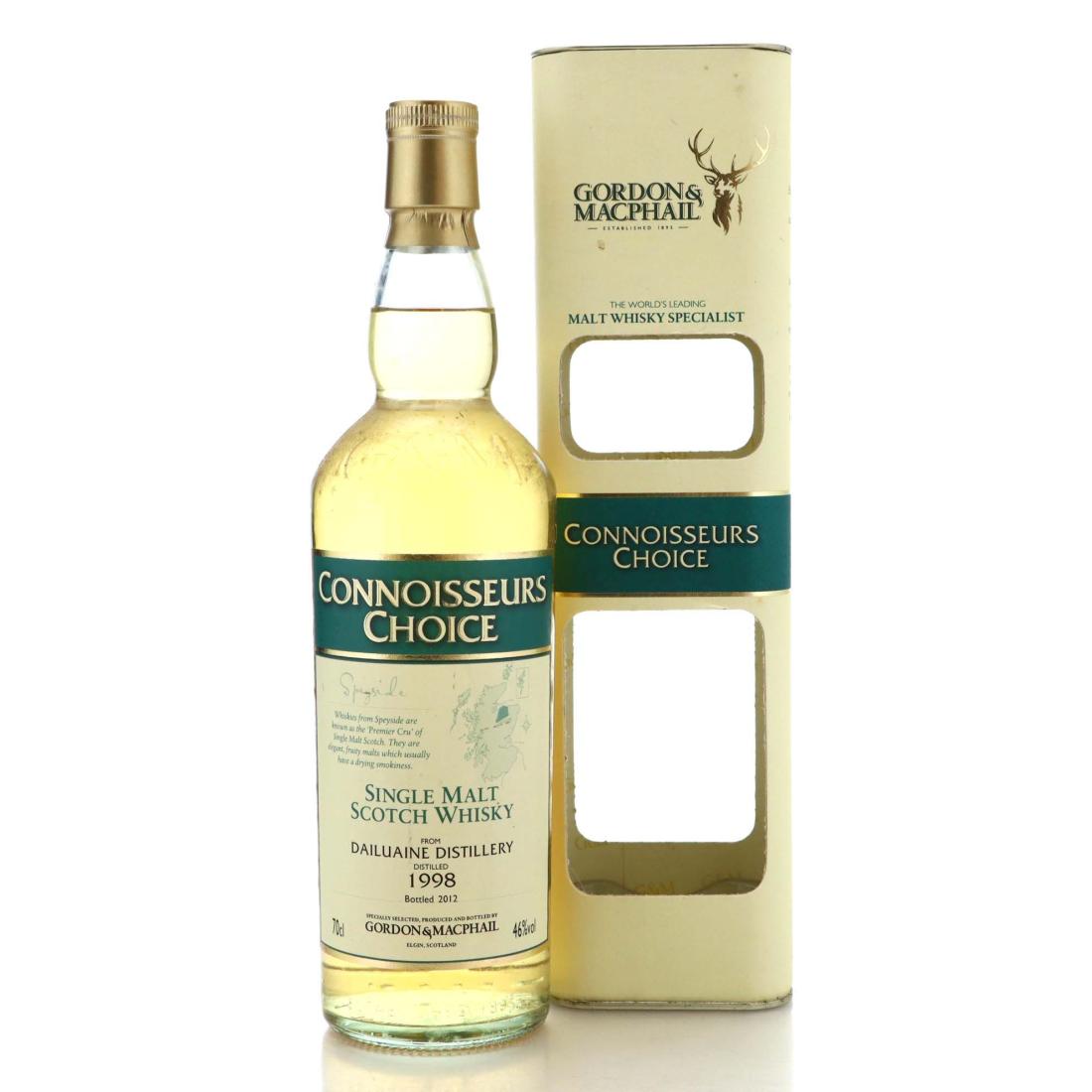 Dailuaine 1998 Gordon And Macphail Bottled 2012 Connoisseurs Choice