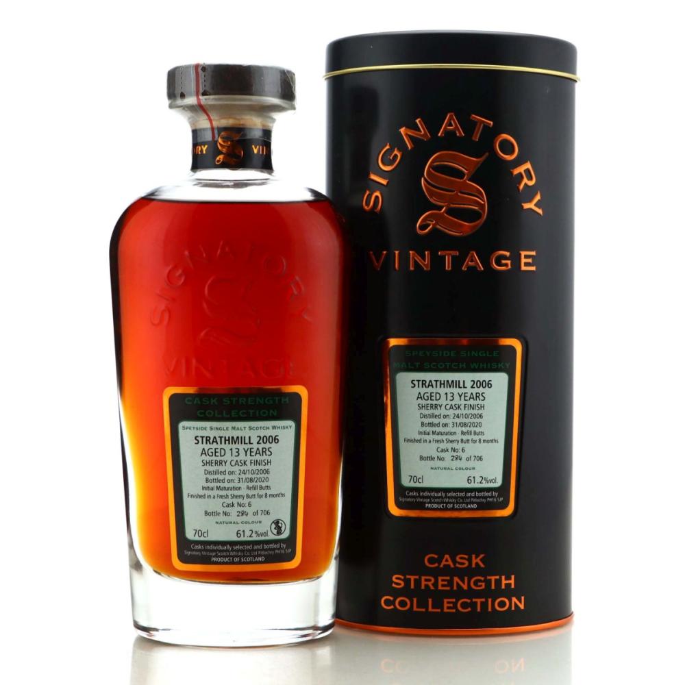 Strathmill 2006 Signatory Vintage 13 Year Old Cask Strength #6
