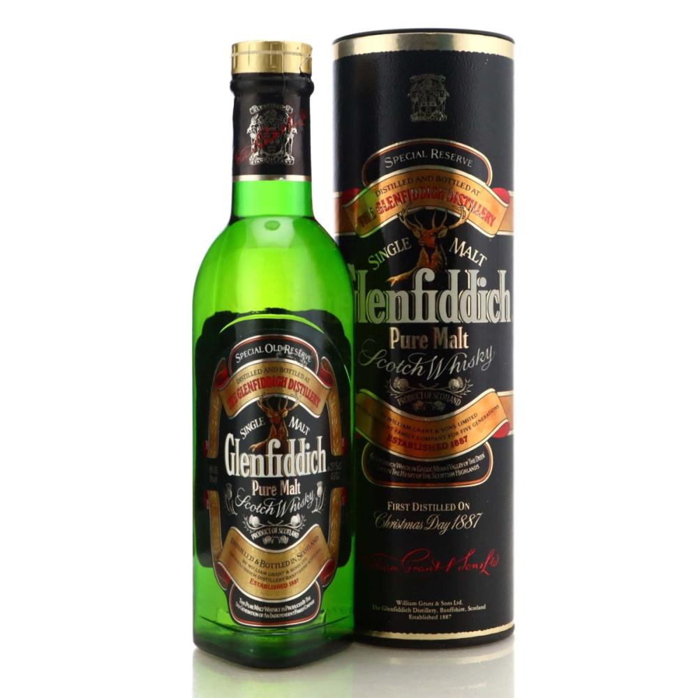 Glenfiddich Pure Malt Special Old Reserve 37.5cl 1980s