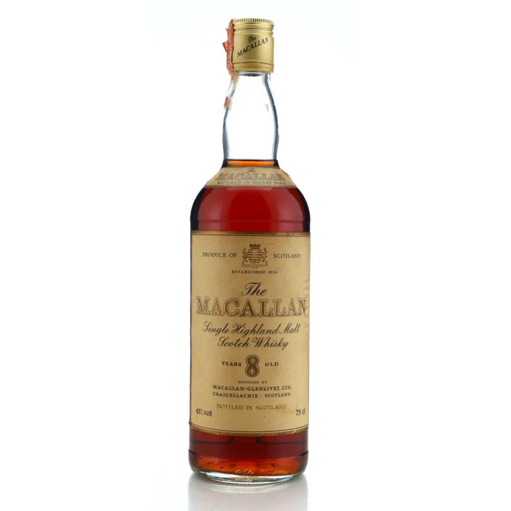 Macallan 8 Year Old 1980s / Rossi Import