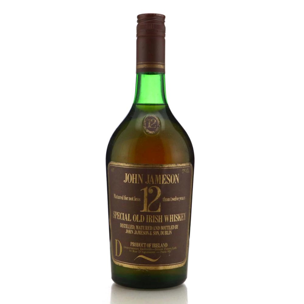 John Jameson 12 Year Old 1970s / French Import