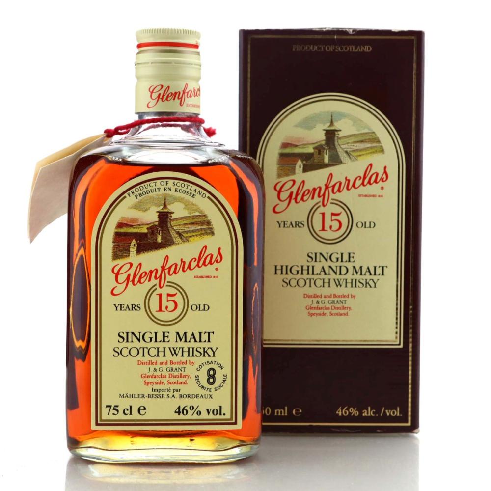Glenfarclas 15 Year Old 1980s / Mahler-Besse Import