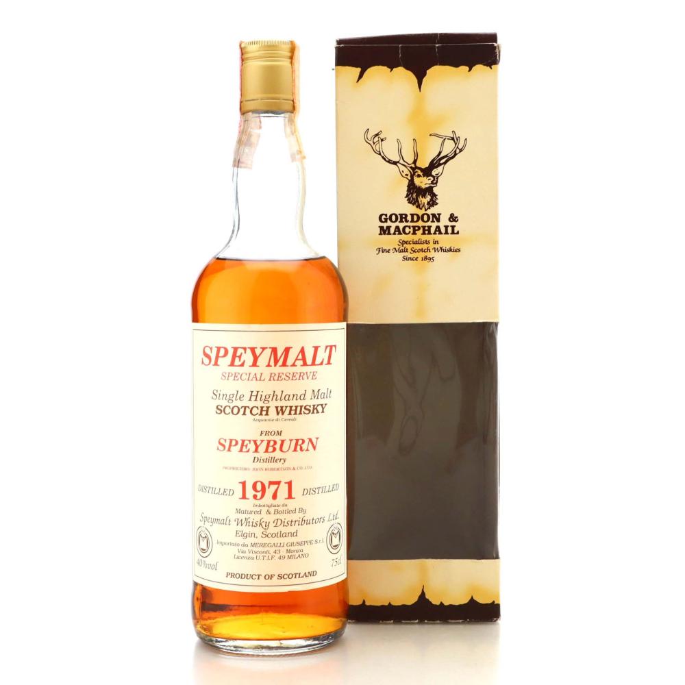 Speyburn 1971 Speymalt / Meregalli Import