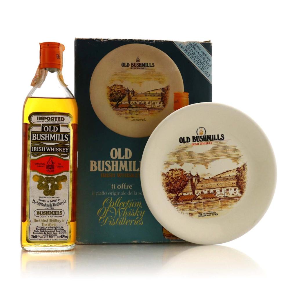 Old Bushmills Plate Gift Set / Spirit Spa Import