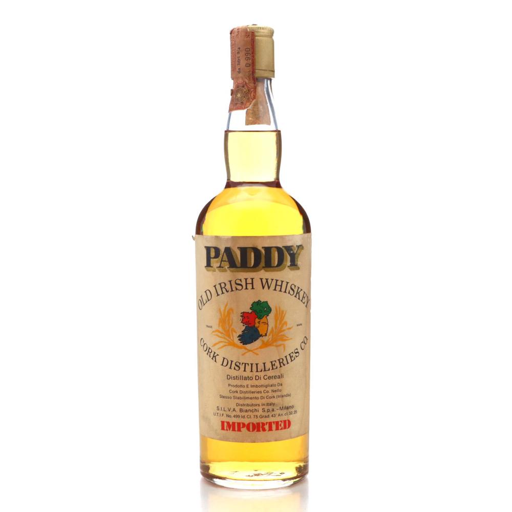Paddy Old Irish Whiskey 1970s / SILVA Import