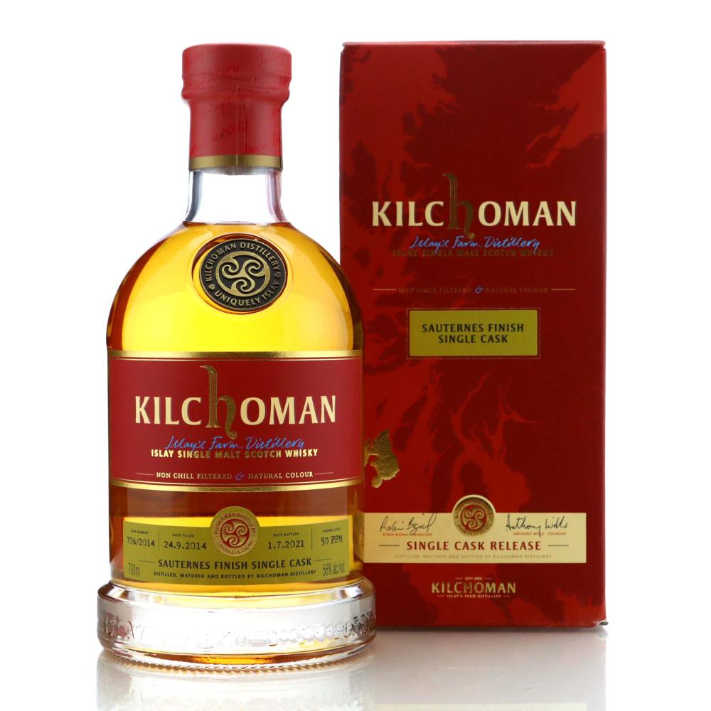 Kilchoman 2014 Single Sauternes Cask Finish #706