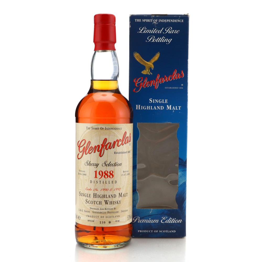 Glenfarclas 1988 Sherry Selection 19 Year Old Limited Rare Bottling / Hanseatische Import