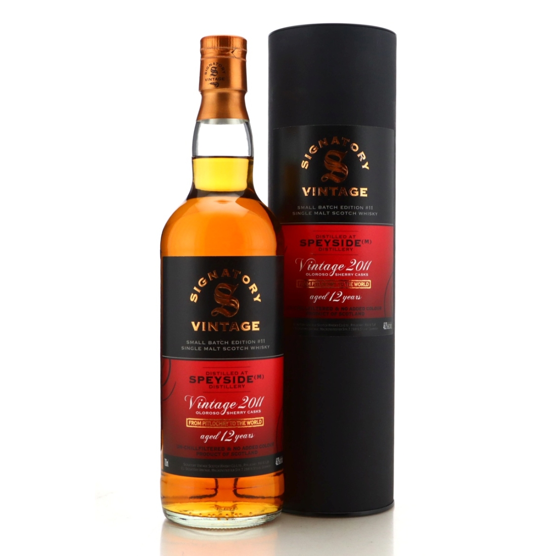 Macallan 'Speyside M' 2011 Signatory Vintage 12 Year Old Small Batch Edition #11