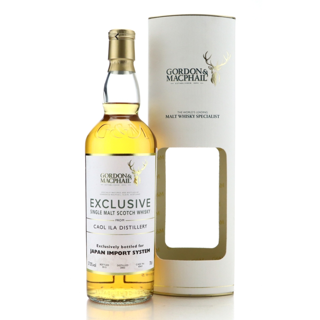 Caol Ila 2002 Gordon and MacPhail Exclusive / Japan Import System