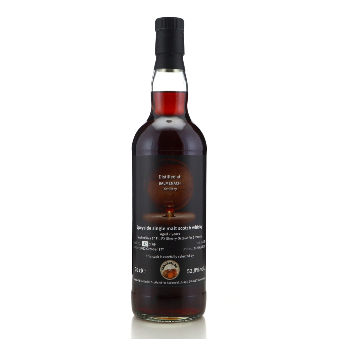 Balmenach 2012 Fadandel 7 Year Old #430B