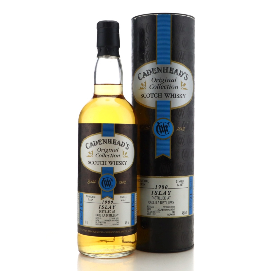 Caol Ila 1980 Cadenhead's 21 Year Old
