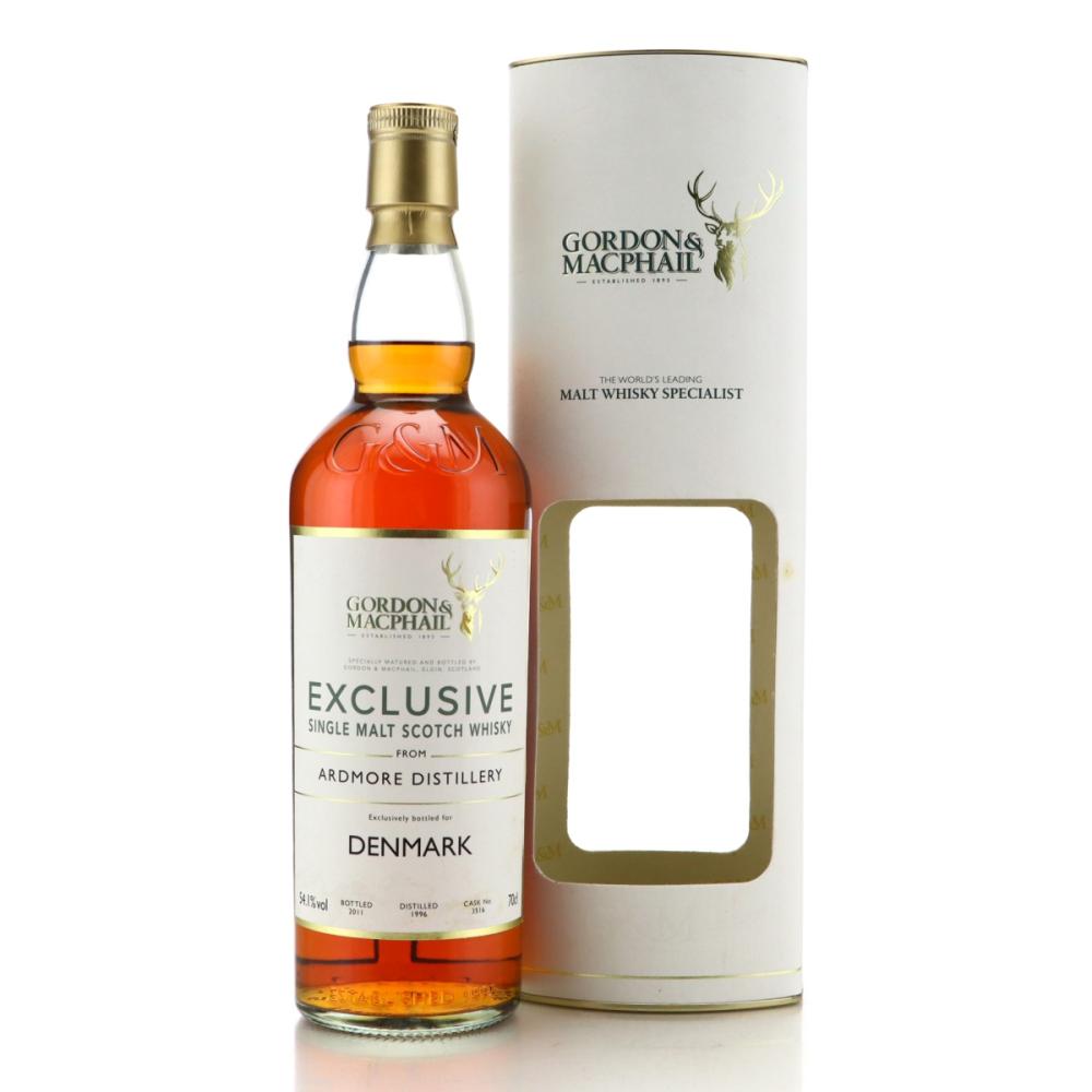 Ardmore 1996 Gordon and MacPhail Single Sherry Cask #3516 / Denmark