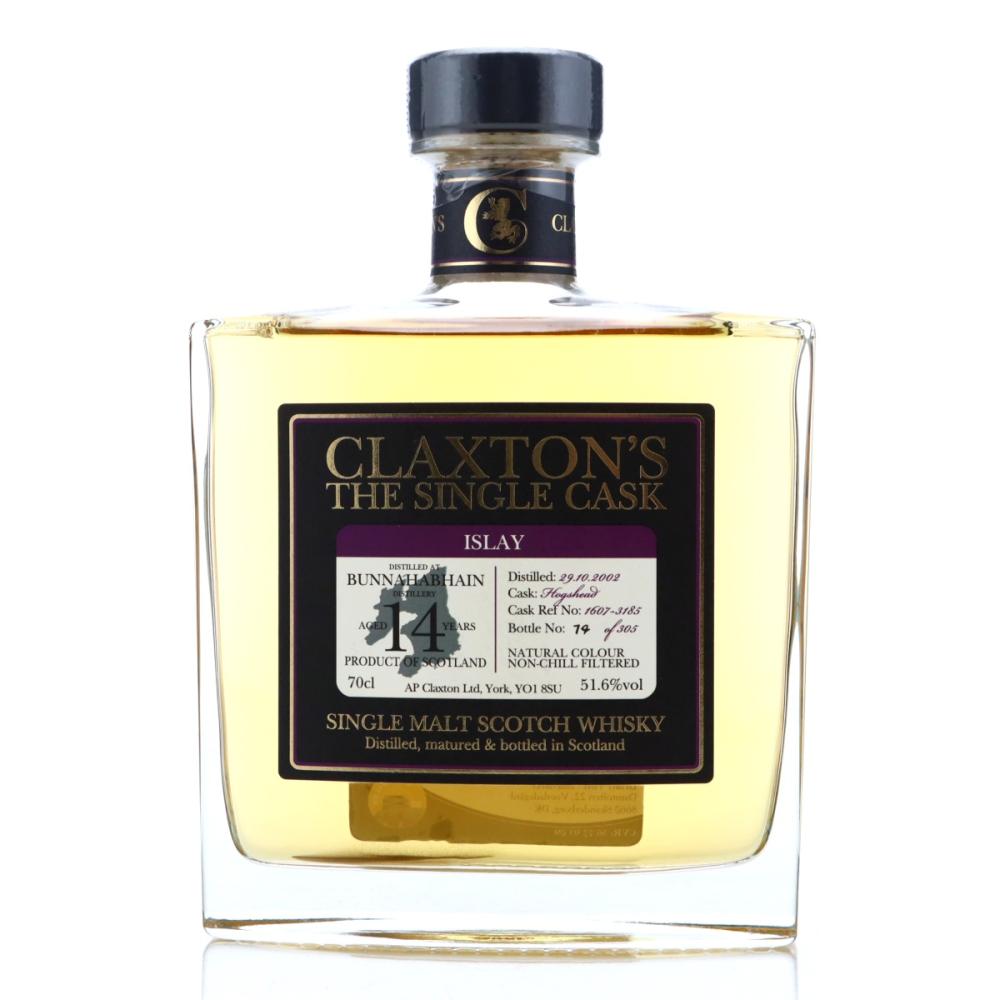 Bunnahabhain 2002 Claxton's 14 Year Old