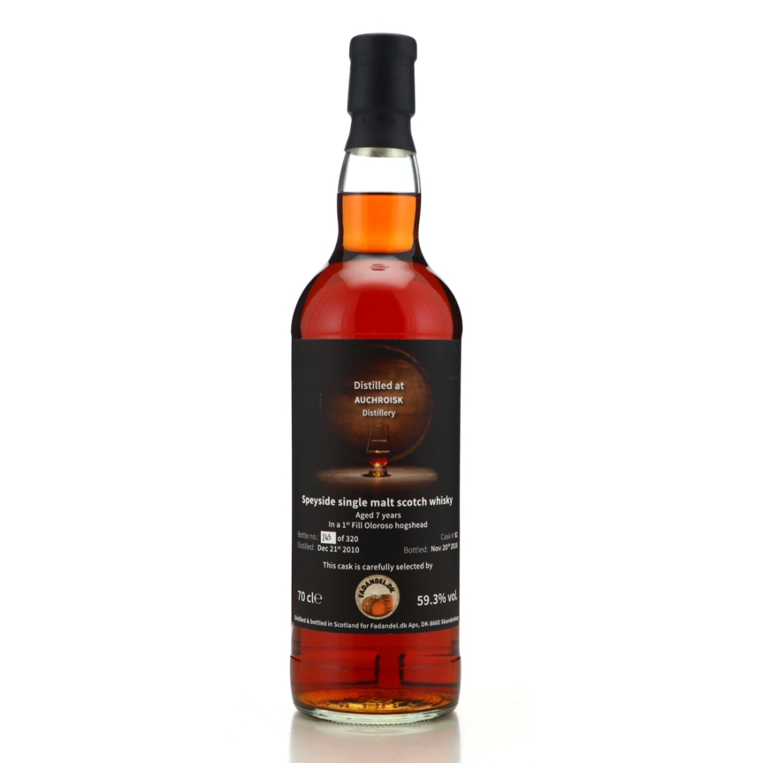 Auchroisk 2010 Fadandel 7 Year Old