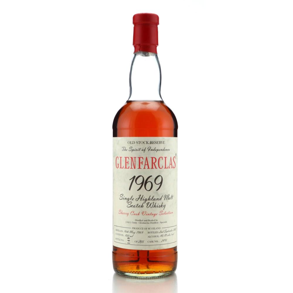 Glenfarclas 1969 Single Sherry Cask #2895 / Hanseatische Import