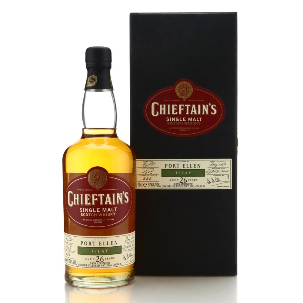 Port Ellen 1982 Chieftain's 26 Year Old #1515