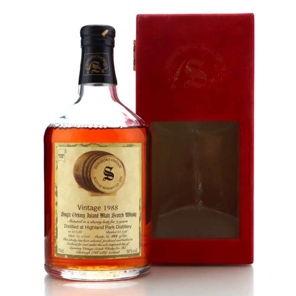 Highland Park 1988 Signatory Vintage 9 Year Old #10702