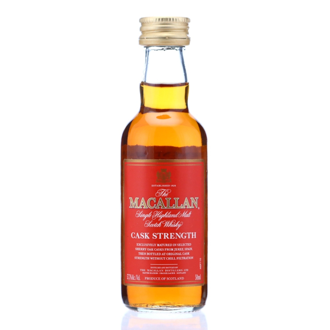 Macallan Cask Strength Miniature 5cl / US Import