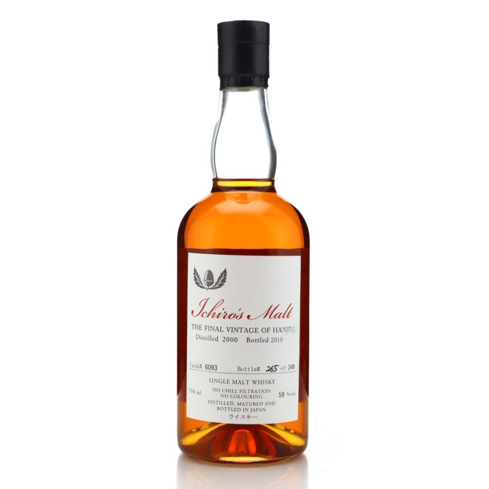 Hanyu 2000 Ichiro's Malt ‘Final Vintage’ 10 Year Old #6093 