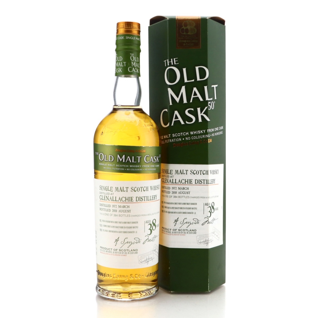 Glenallachie 1972 Douglas Laing 38 Year Old #6498 
