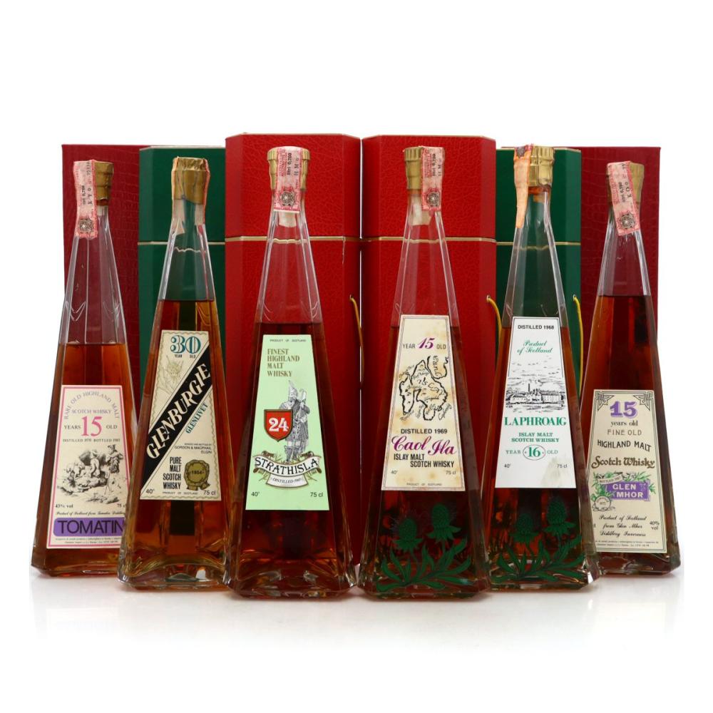 Gordon and MacPhail Decanters for Co. Import & Sestante 6 x 75cl