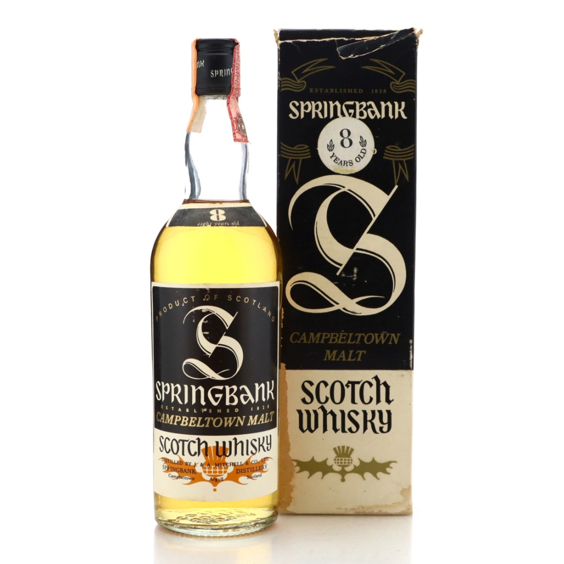 Springbank 8 Year Old 1980s / A. Sutti Import