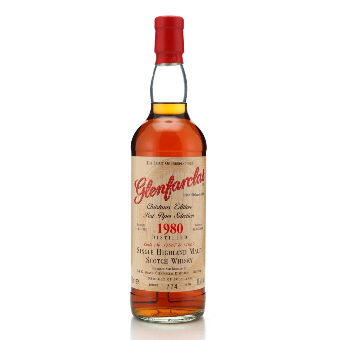 Glenfarclas 1980 Christmas Edition Port Pipes Selection