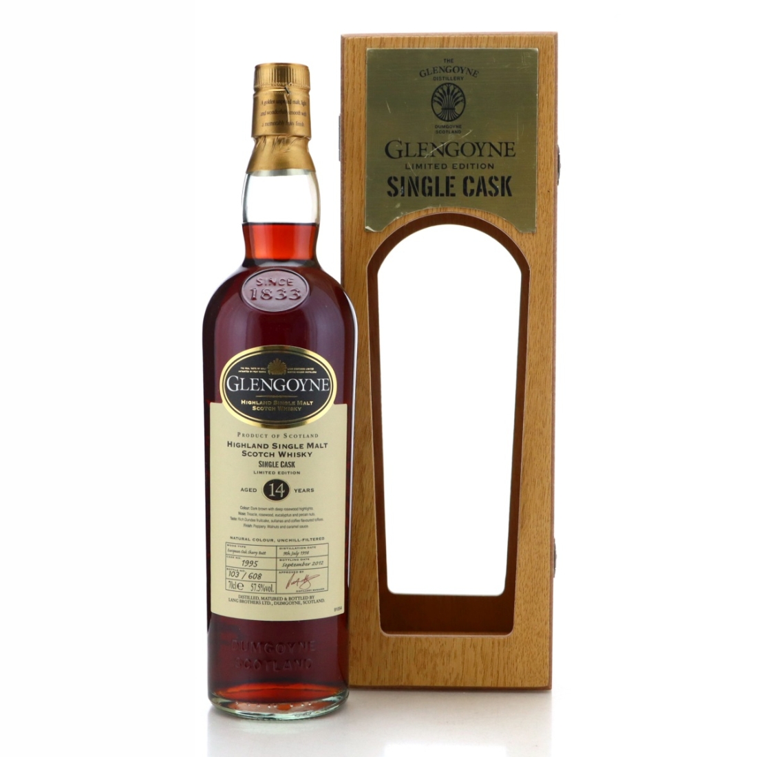 Glengoyne 1998 Single Sherry Cask 14 Year Old #1995
