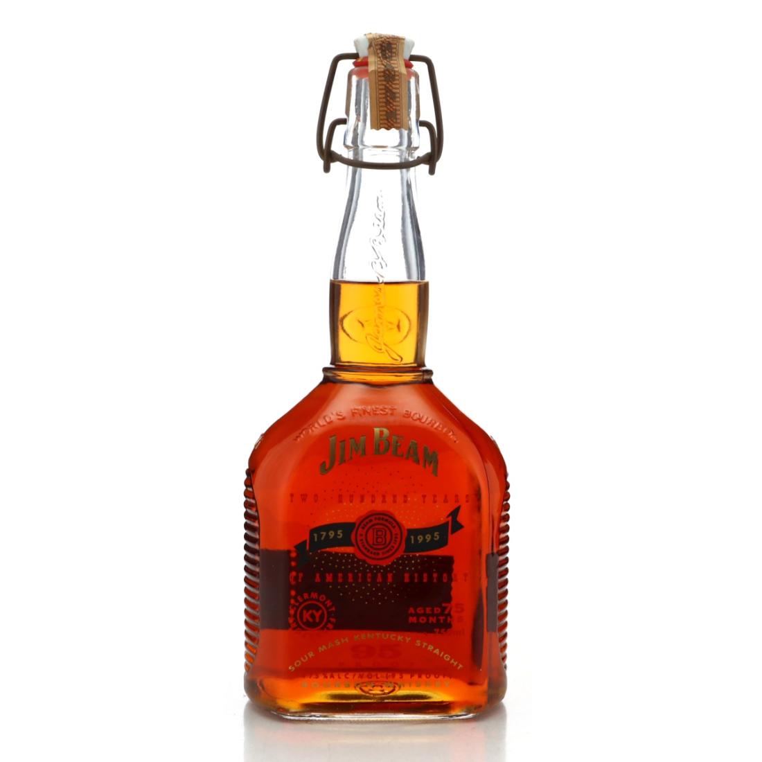 Jim Beam Two Hundred Years Of American History Straight Bourbon Commemorative Decanter